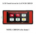 LCD Touch Screen Digitizer Replacement for LAUNCH CRP329 Scanner